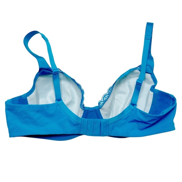 {Soma} "Enticing Lift Unlined Full Coverage Bra" Lace Floral Sexy Feminine - Picture 3 of 4